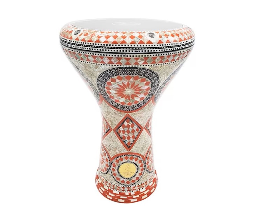 Gawrath El Fan Darbuka with Stand