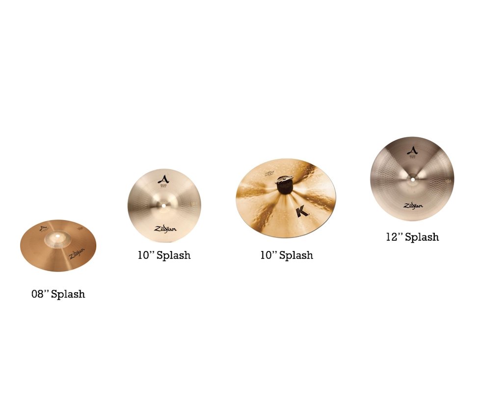 Zildjian – A Custom SPLASH Cymbals